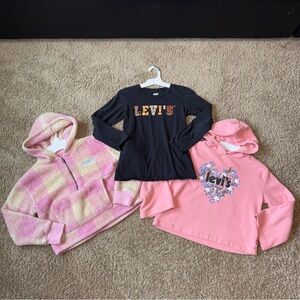 Levi’s Girl’s Hoodie/Tee Bundle